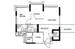 Blk 220A Matilda Edge (Punggol), HDB 3 Rooms #465400611